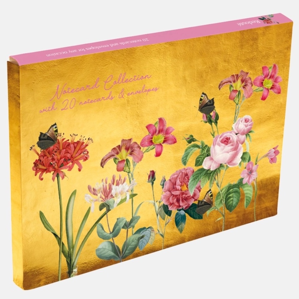 New Redoute 20 pc Blank Card Set ( slight‎ box tear)